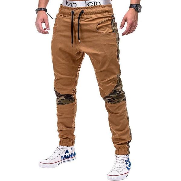 mens camouflage stitching trousers solid color cotton casual harem pants male slim fit joggers sweats khaki gray black
mens camouflage stitching trousers solid color cotton casual harem pants male slim fit joggers sweats khaki gray black