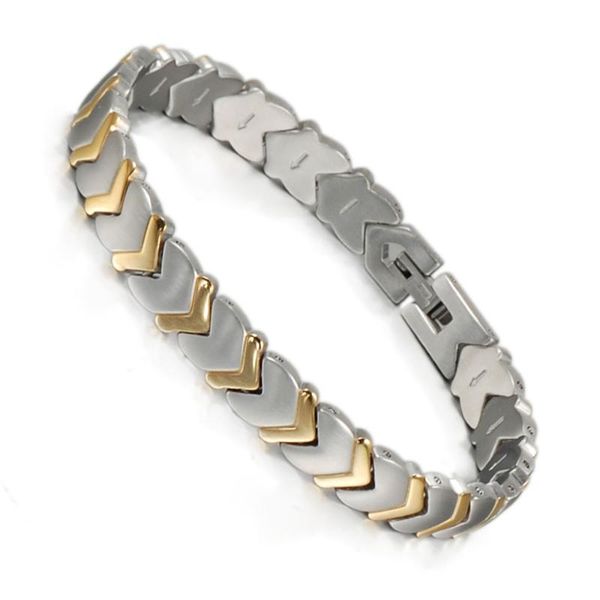 link, chain wollet jewelr 4 in 1, 316l stainless steel bracelet healthy energy infrared negative ion magnetic women, Black
link, chain wollet jewelr 4 in 1, 316l stainless steel bracelet healthy energy infrared negative ion magnetic women, Black