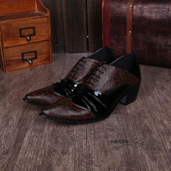 sapato social men shoes leather pointed toe dress shoes brown oxford high heels lace up formal alligator for men1, Black
sapato social men shoes leather pointed toe dress shoes brown oxford high heels lace up formal alligator for men1, Black