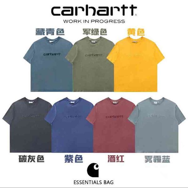 21 new khart wash cotton heavy industry short sleeve summer youth simple casual couple t-shirt, White;black
21 new khart wash cotton heavy industry short sleeve summer youth simple casual couple t-shirt, White;black