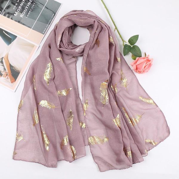 2020 new feather print gold foil scarf shawls long soft cotton feather pattern wrap hijab scarves 8 color, Blue;gray
2020 new feather print gold foil scarf shawls long soft cotton feather pattern wrap hijab scarves 8 color, Blue;gray