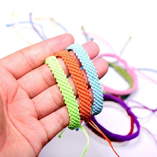 charm bracelets women girls bracelet solid color bohemia rope handmade woven for beach friendship jewellery, Golden;silver
charm bracelets women girls bracelet solid color bohemia rope handmade woven for beach friendship jewellery, Golden;silver