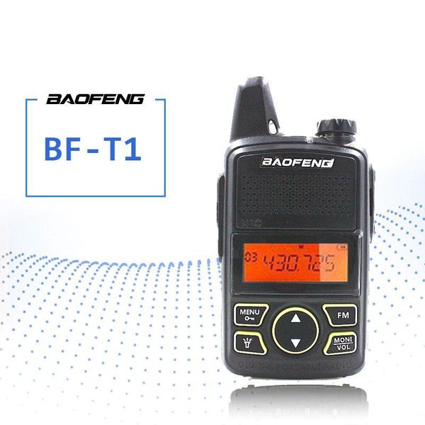 baofeng t1 mini two way radio bf-t1 walkie talkie uhf 400-470mhz 20ch portable ham fm cb radio handheld transceiver interphone
baofeng t1 mini two way radio bf-t1 walkie talkie uhf 400-470mhz 20ch portable ham fm cb radio handheld transceiver interphone