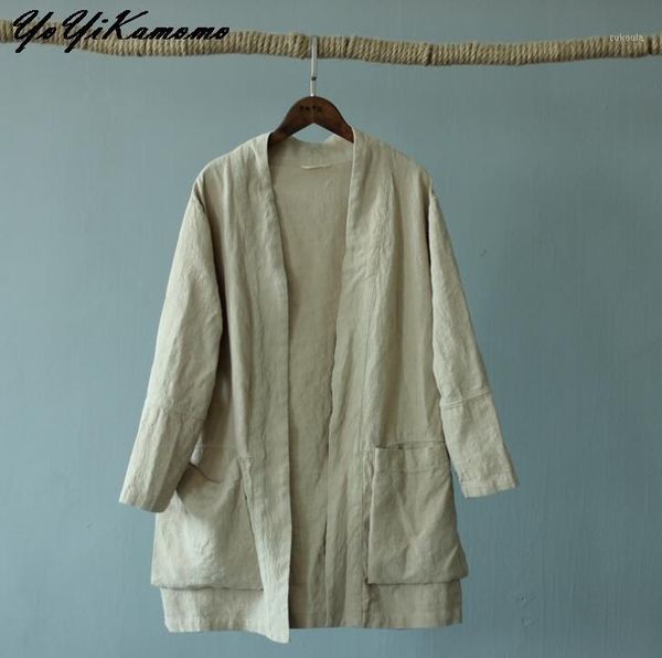 women vintage trench autumn 2018 new cotton linen soft pocket long solid color cardigan loose casual ladies 1, Tan;black
women vintage trench autumn 2018 new cotton linen soft pocket long solid color cardigan loose casual ladies 1, Tan;black