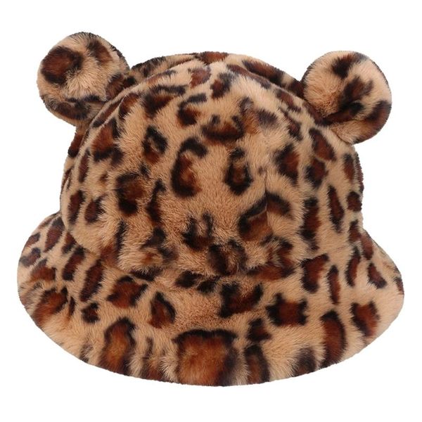 women winter fluffy plush warm bucket hat pompom bear ears cloche fisherman cap lx9e, Blue;gray
women winter fluffy plush warm bucket hat pompom bear ears cloche fisherman cap lx9e, Blue;gray