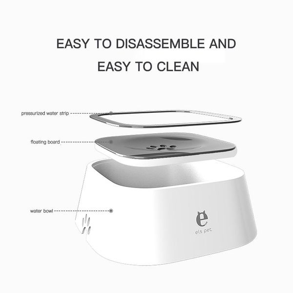 1.5l pet dog water bowl portable floating not wetting mouth dog cat bowl no spill water feeder dispenser pet water wmtkgs
1.5l pet dog water bowl portable floating not wetting mouth dog cat bowl no spill water feeder dispenser pet water wmtkgs