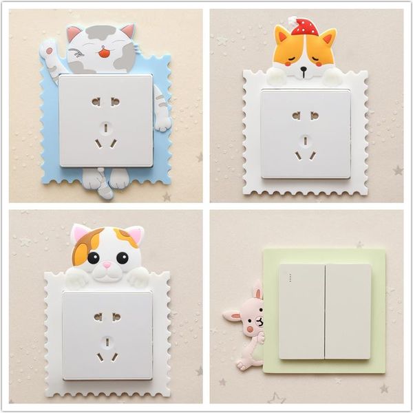wall stickers creative cute cartoon power socket decoration luminous switch waterproof
wall stickers creative cute cartoon power socket decoration luminous switch waterproof