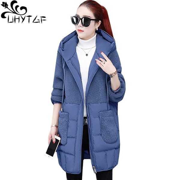 uhytgf hooded down jacket winter coat wwoman solid color wild casual warm outerwear female korean loose 3xl plus size 1268, Black
uhytgf hooded down jacket winter coat wwoman solid color wild casual warm outerwear female korean loose 3xl plus size 1268, Black