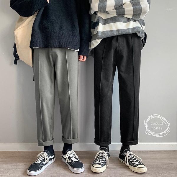 men's casual pants 2019 autumn and winter new stripes loose wild casual pants young people personality fashion men's clothing1, Black
men's casual pants 2019 autumn and winter new stripes loose wild casual pants young people personality fashion men's clothing1, Black