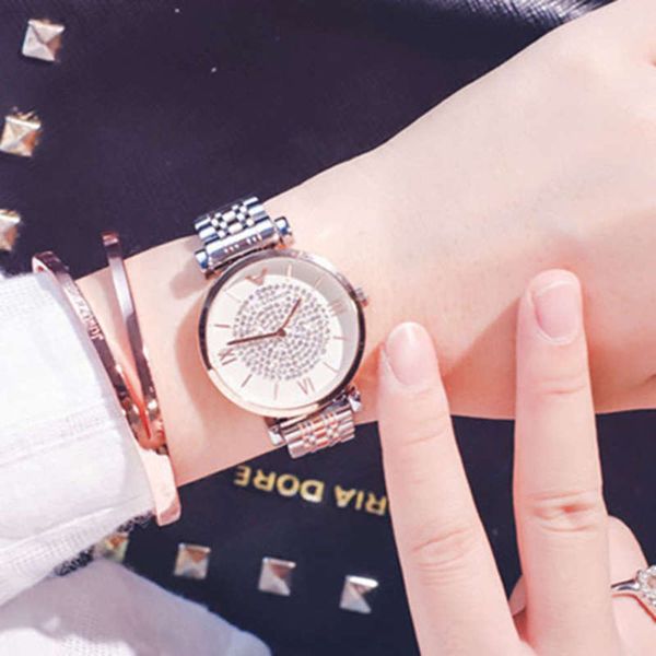 same tremble lady watches 2020 the fashion female tiktok quartz watch, Slivery;brown
same tremble lady watches 2020 the fashion female tiktok quartz watch, Slivery;brown