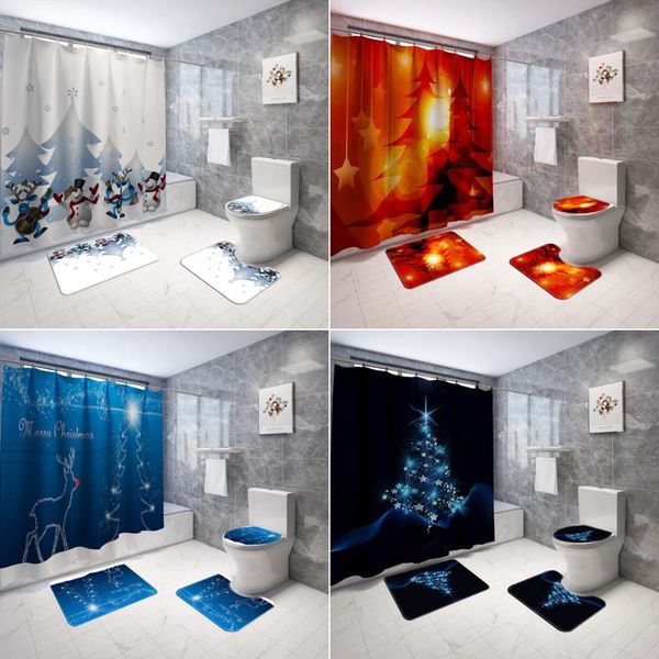 merry christmas shower curtains bathroom set elk snowman snow tree bathing screen curtain toilet lid cover bath mats rugs sets
merry christmas shower curtains bathroom set elk snowman snow tree bathing screen curtain toilet lid cover bath mats rugs sets