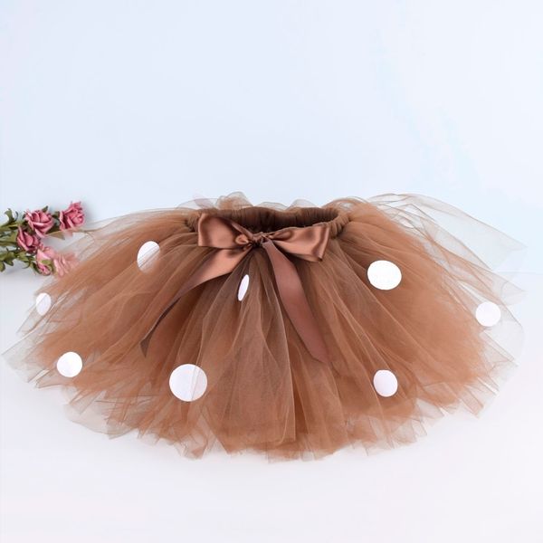 deer costume brown fluffy tutu skirt for girls baby birthday party polka dots skirt halloween costume dance school tutus 0-12y y200704
deer costume brown fluffy tutu skirt for girls baby birthday party polka dots skirt halloween costume dance school tutus 0-12y y200704