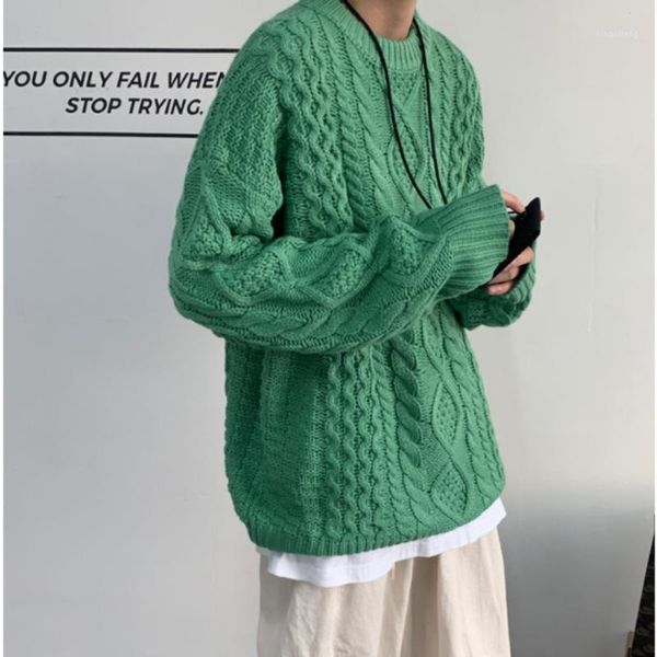 men's sweaters winter 2021 candy knitted men's casual pullover sweater round neck loose fashion foreign style coat size -2xl1, White;black 
men's sweaters winter 2021 candy knitted men's casual pullover sweater round neck loose fashion foreign style coat size -2xl1, White;black