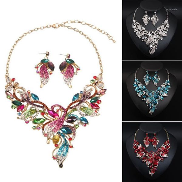 earrings & necklace bridal wedding flower crystal rhinestone set party jewelry statement choker bibs chain collar women1, Silver
earrings & necklace bridal wedding flower crystal rhinestone set party jewelry statement choker bibs chain collar women1, Silver