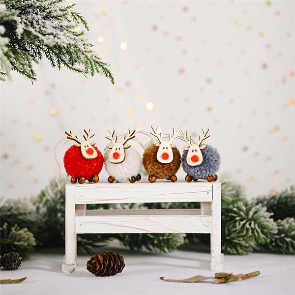 4 colors cute felt wooden elk christmas tree ornaments pendant pendant deer crafts ornaments christmas decoration new year 2021
4 colors cute felt wooden elk christmas tree ornaments pendant pendant deer crafts ornaments christmas decoration new year 2021