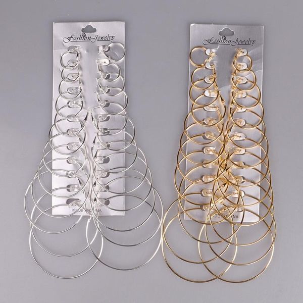 2020 12 pairs hoop earrings set big circle earring fashion jewelry for women girls steampunk ear clip korean earrings droship*m, Golden;silver
2020 12 pairs hoop earrings set big circle earring fashion jewelry for women girls steampunk ear clip korean earrings droship*m, Golden;silver