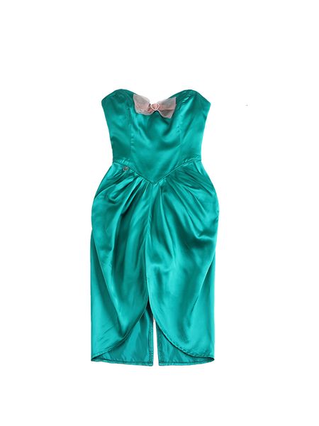 2021 new le palais original vintage stunning emerald mercerized skinny plied strapless knee-length dress 4dvh, Black;gray
2021 new le palais original vintage stunning emerald mercerized skinny plied strapless knee-length dress 4dvh, Black;gray