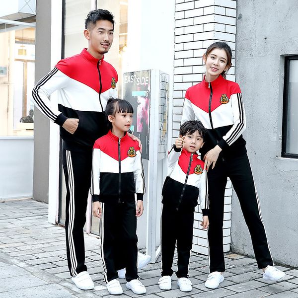 mother and daughter matching tracksuits mother father baby mommy and me clothes jacket coats+leggings pants mom son outfits lj201109, Blue
mother and daughter matching tracksuits mother father baby mommy and me clothes jacket coats+leggings pants mom son outfits lj201109, Blue