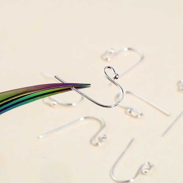 5 pairs 925 sterling silver ear hooks with ball,simple fashion earring spring clasps for earring making jewelry findings wmtjww
5 pairs 925 sterling silver ear hooks with ball,simple fashion earring spring clasps for earring making jewelry findings wmtjww