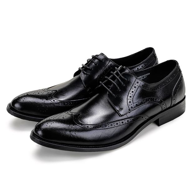 wedding big fashionable sculpted party dress brogue leather shoes pointed to the bullock shoe zapatos of hombre 1zbx, Black
wedding big fashionable sculpted party dress brogue leather shoes pointed to the bullock shoe zapatos of hombre 1zbx, Black