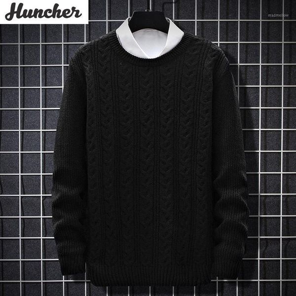 men's sweaters huncher mens knitted sweater men 2021 autumn oversized korean fashion vintage solid knit pullover black jumpers for men1, White;black
men's sweaters huncher mens knitted sweater men 2021 autumn oversized korean fashion vintage solid knit pullover black jumpers for men1, White;black