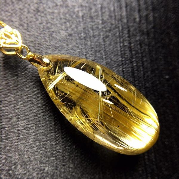of natural certificate gold rutilated quartz rich pendant 29*14.2*11.8mm crystal water fashion necklace jewelry aaaaaaaaaa pk9h, Silver
of natural certificate gold rutilated quartz rich pendant 29*14.2*11.8mm crystal water fashion necklace jewelry aaaaaaaaaa pk9h, Silver