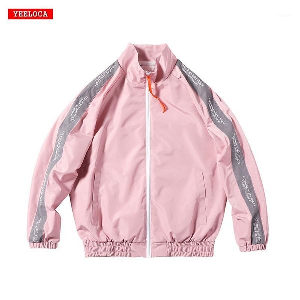 2020 new pink 3m reflective jacket windbreaker men women fashion retro wear couple wild long sleeves lovers coat1, Tan;black
2020 new pink 3m reflective jacket windbreaker men women fashion retro wear couple wild long sleeves lovers coat1, Tan;black