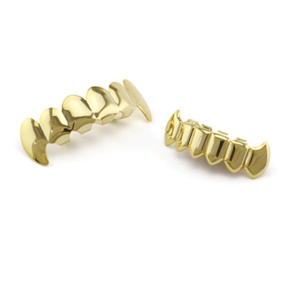 multi color gold plated teeth grillz pointed teeth ornaments tooth sleeve smooth teeth braces good quality 11 68cl h1
multi color gold plated teeth grillz pointed teeth ornaments tooth sleeve smooth teeth braces good quality 11 68cl h1