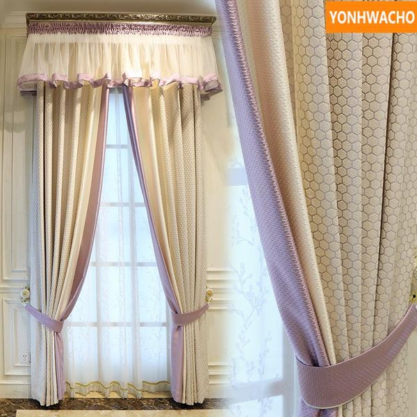 custom curtains purple warm romantic korean pastoral princess simple modern cloth blackout curtain tulle valance drape b329
custom curtains purple warm romantic korean pastoral princess simple modern cloth blackout curtain tulle valance drape b329