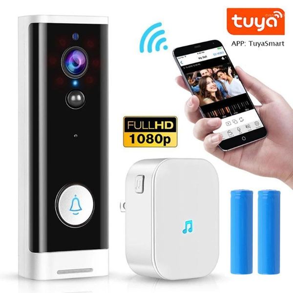 mini tuya 1080p wifi video doorbell wireless smart home door bell camera 2mp two way audio pir motion detection doorbell camera1
mini tuya 1080p wifi video doorbell wireless smart home door bell camera 2mp two way audio pir motion detection doorbell camera1