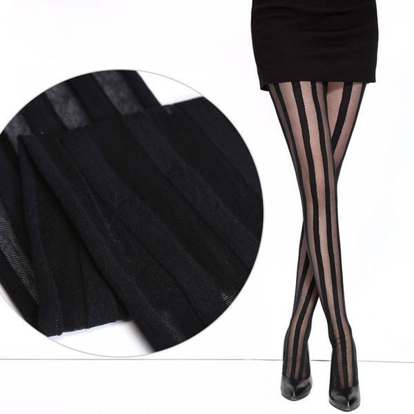 female fishnet women fashion black stripes pattern stockings tights pantyhoses, Black;white
female fishnet women fashion black stripes pattern stockings tights pantyhoses, Black;white