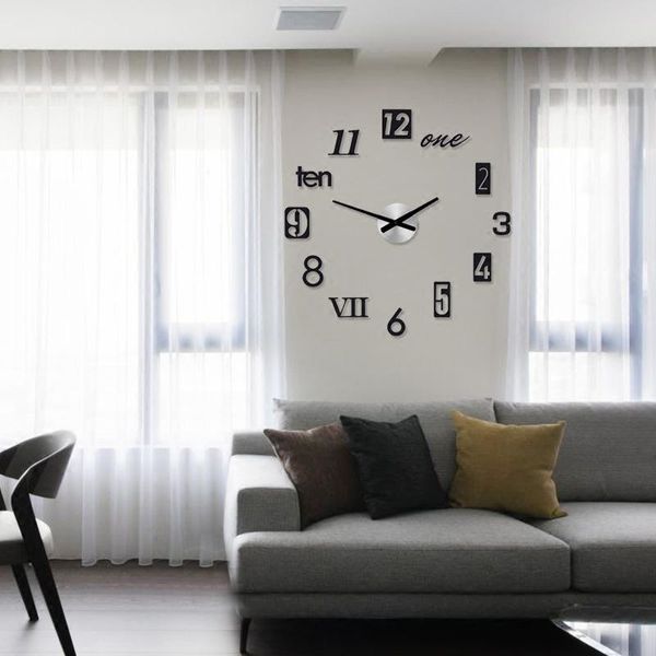 wall clocks creative modern acrylic 3d digital diy big clock household living room decoration craft needle quartz mute watch gift
wall clocks creative modern acrylic 3d digital diy big clock household living room decoration craft needle quartz mute watch gift