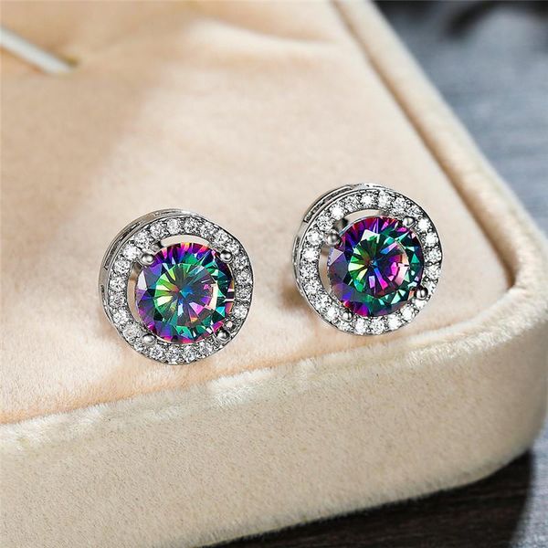 stud mystical screw back needle rainbow fire crystal earrings silver color gradient zircon stone round for women gifts, Golden;silver
stud mystical screw back needle rainbow fire crystal earrings silver color gradient zircon stone round for women gifts, Golden;silver
