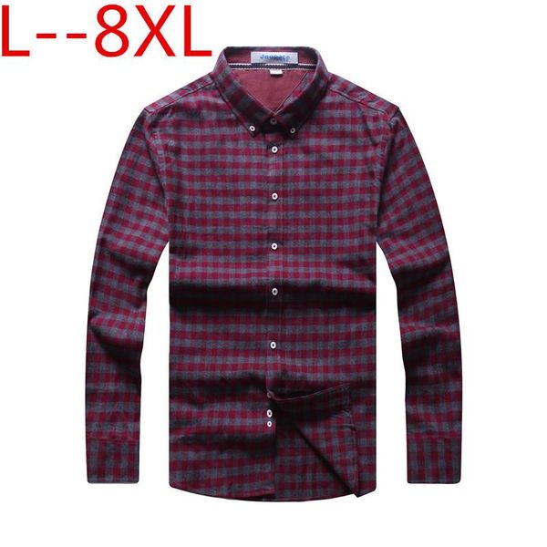 men's casual shirts plus size 8xl 6xl 5xl 4xl men plaid shirt lapel leisure youth college student long-sleeved fashion and, White;black
men's casual shirts plus size 8xl 6xl 5xl 4xl men plaid shirt lapel leisure youth college student long-sleeved fashion and, White;black