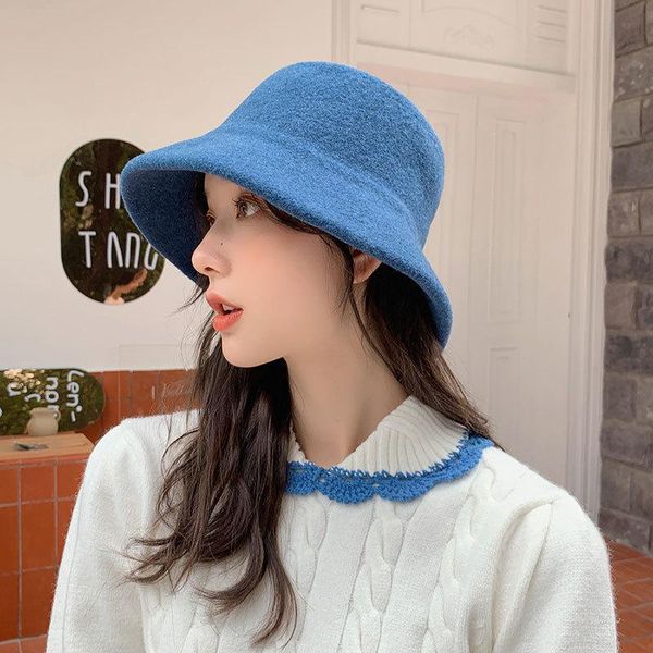 autumn and winter skiing keep warm woolen fisherman hat men hip hop solid cap women wool felt bucket hats, Black;white
autumn and winter skiing keep warm woolen fisherman hat men hip hop solid cap women wool felt bucket hats, Black;white