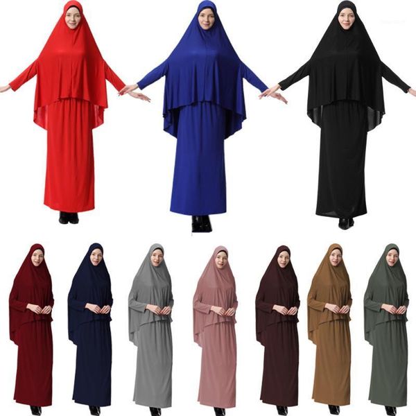 muslim women prayer garment 2 pieces lady thobe dress hijab elastic full cover ramadan islamic clothing turkish dubai overhead1, Red
muslim women prayer garment 2 pieces lady thobe dress hijab elastic full cover ramadan islamic clothing turkish dubai overhead1, Red