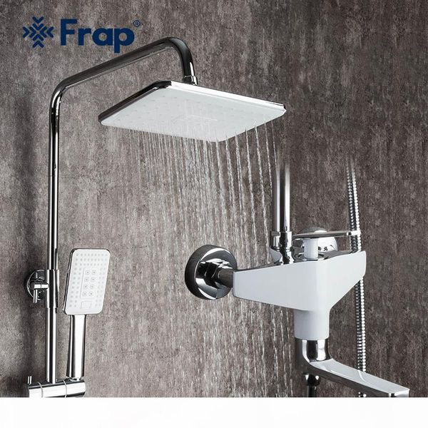 frap white rainfall shower faucet set single lever bathtub shower mixer faucet bath tub grifo ducha f2458 bbyfvl packing2010
frap white rainfall shower faucet set single lever bathtub shower mixer faucet bath tub grifo ducha f2458 bbyfvl packing2010