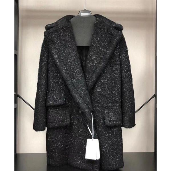 women's wool & blends black gold silkteddy bear jacket coat women winter 2021 thick warm oversizeds short outerwear overcoat lambswool 
women's wool & blends black gold silkteddy bear jacket coat women winter 2021 thick warm oversizeds short outerwear overcoat lambswool