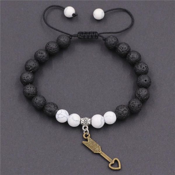 charm bracelets 4pcs/lot distance bracelet classic natural stone cupid's arrow pendant beaded for men women friend couple jewelry, Golden;silver
charm bracelets 4pcs/lot distance bracelet classic natural stone cupid's arrow pendant beaded for men women friend couple jewelry, Golden;silver