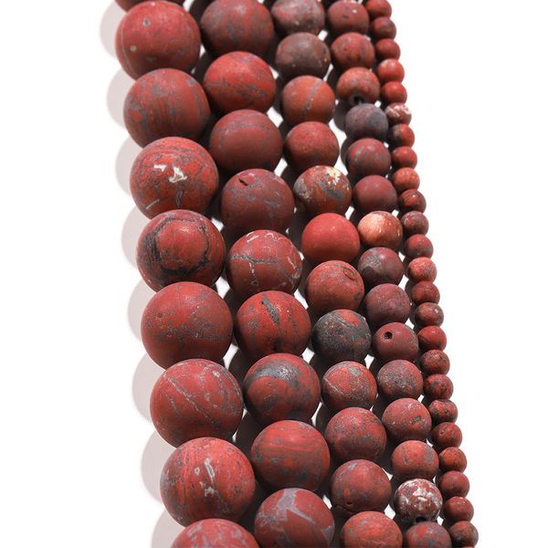 1strand lot natural stone dull polish matte red brecciated jaspers bead round gem loose spacer beads for jewelry making supplies h jlldci
1strand lot natural stone dull polish matte red brecciated jaspers bead round gem loose spacer beads for jewelry making supplies h jlldci