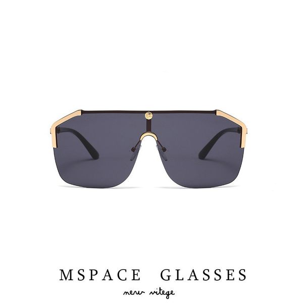 2020 personality conjoined women's big frame products fashion street p anti ultraviolet sunglasses man, White;black
2020 personality conjoined women's big frame products fashion street p anti ultraviolet sunglasses man, White;black
