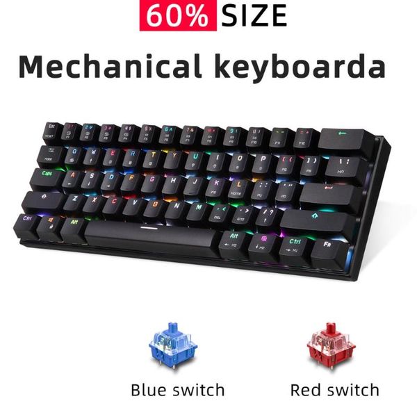 motospeed 61 mechanical keyboard 61 key red blue switch wired gaming keyboards rgb backlight for gamer russian mini laptop
motospeed 61 mechanical keyboard 61 key red blue switch wired gaming keyboards rgb backlight for gamer russian mini laptop