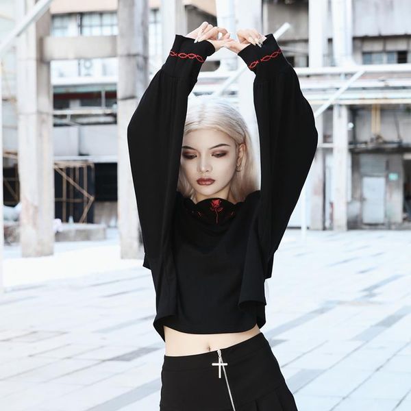 insgoth black pullover women harajuku collage loose wind sweatshirt korean embroidery gothic hooded casual lady hoody hoodie oaeon
insgoth black pullover women harajuku collage loose wind sweatshirt korean embroidery gothic hooded casual lady hoody hoodie oaeon