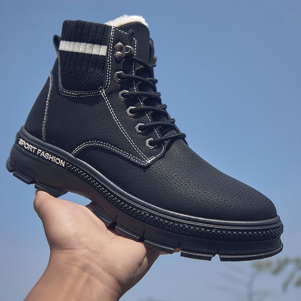 2021 men shoes fashion leisure shoes non slip rubber soft bottom ventilation high flat casual shoes four seasons sports sg771, Black
2021 men shoes fashion leisure shoes non slip rubber soft bottom ventilation high flat casual shoes four seasons sports sg771, Black
