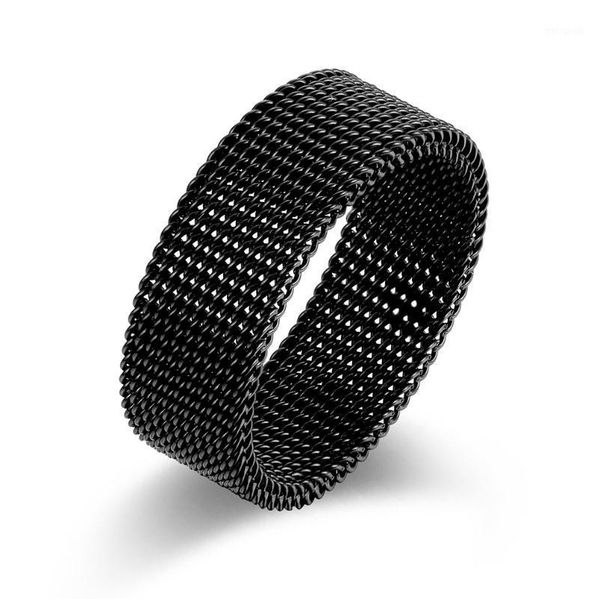 wedding rings fashion for men black stainless steel simple mesh weave silver color fine jewelry1, Slivery;golden
wedding rings fashion for men black stainless steel simple mesh weave silver color fine jewelry1, Slivery;golden