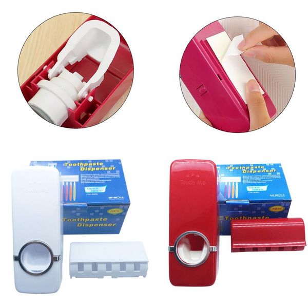 new automatic toothpaste dispenser toothbrush holder wall-mounted toothpaste lazy dispenser bathroom accessories set home bathroom essential
new automatic toothpaste dispenser toothbrush holder wall-mounted toothpaste lazy dispenser bathroom accessories set home bathroom essential