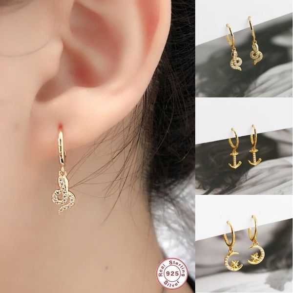 genuine 925 sterling silver snake moon huggies drop earrings for women girl anniversary wedding round earring jewelry pendientes
genuine 925 sterling silver snake moon huggies drop earrings for women girl anniversary wedding round earring jewelry pendientes
