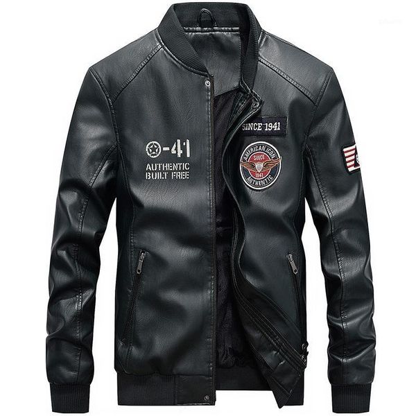 winter faux leather jacket men motorcycle pu leather jackets mens coats casual fleece warm bomber coat male slim fit windbreaker1, Black
winter faux leather jacket men motorcycle pu leather jackets mens coats casual fleece warm bomber coat male slim fit windbreaker1, Black