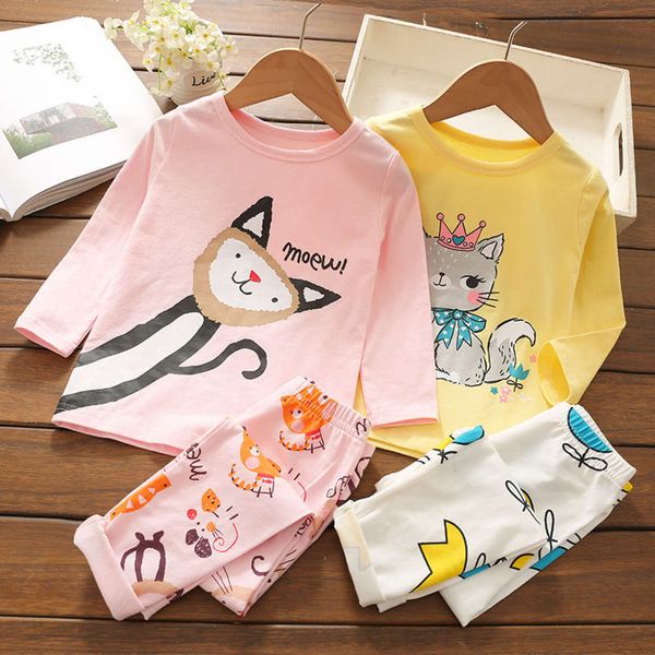 new spring girls' autumn home suit 2021 cotton two piece cartoon printed pajamas for boys and girls aa5k, Blue;red
new spring girls' autumn home suit 2021 cotton two piece cartoon printed pajamas for boys and girls aa5k, Blue;red