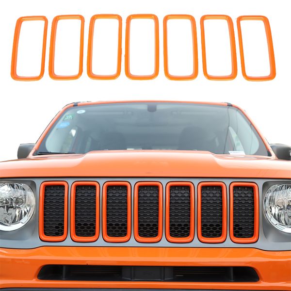 abs front mesh grille inserts grill cover trim orange for jeep renegade 2019-2020 auto exterior accessories
abs front mesh grille inserts grill cover trim orange for jeep renegade 2019-2020 auto exterior accessories